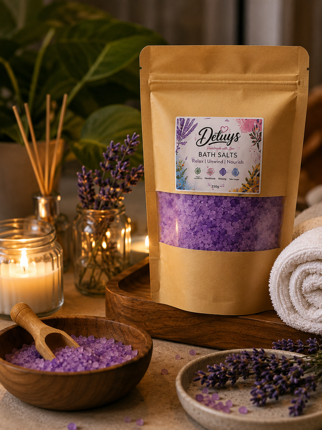 Waterlily & Orange Bath Salt image 2